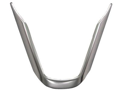 BRIGHTZ Hijet Truck Jumbo S500P S510P Late Stainless Steering Garnish Satin Silver S500 S510 S 500 510 Hijet Truck Jumbo [INT-ETC-516]