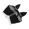 Horse Face Cover Detachable UV Protection Breathable Polyester Horse Fly Mask with Hook and Loop