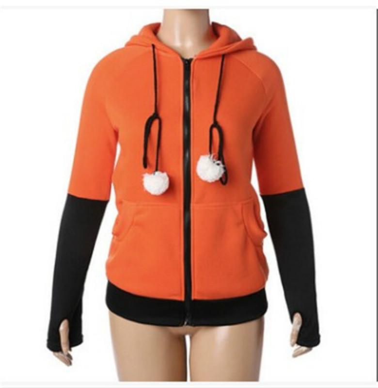Frauen Sweatshirt Cosplay Fox Anime Pullover Kostüm Hoodies Tier Erwachsene Onesie Unisex Kostüm