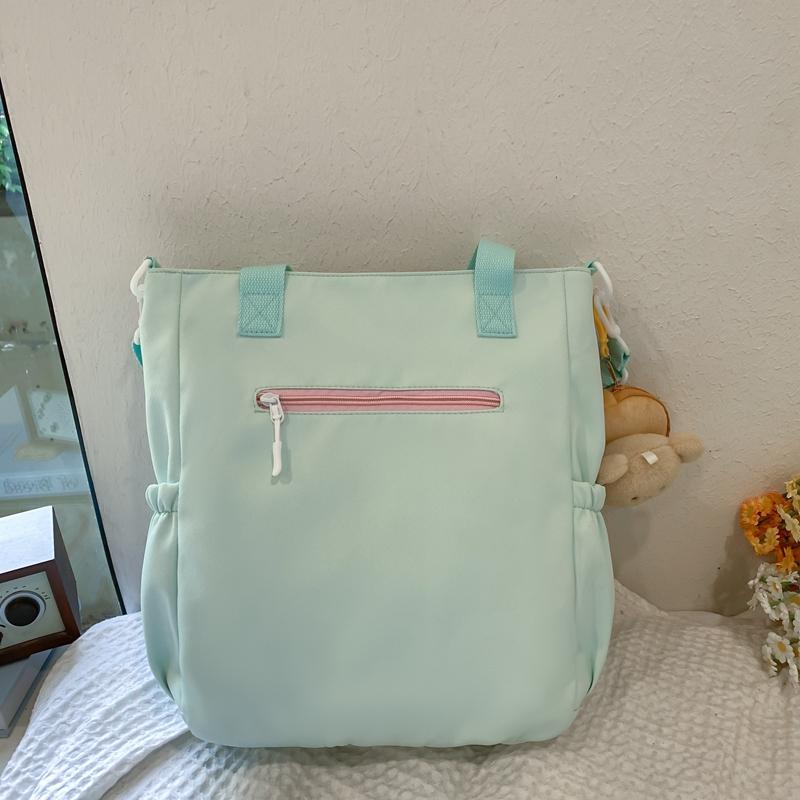 Сумка через плечо с цветными блоками — фото 16