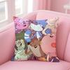 Regular Show Pillow American Cartoon Cushion Cover Linen Pillowcase Cover Soft Decor For Sofa Home Room