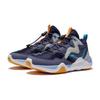 Li Ning Wade Sign 2 Comfortable Versatile Non-Slip Shock Absorbing Durable Rebound Kids Casual Shoes Kids Casual Shoes Starry-Blue YKCS002-5