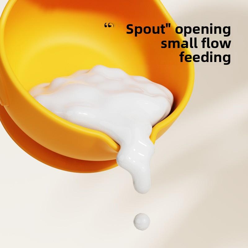 Baby-specific Suction Cup Anti-fall and Anti-scald Feeding Bowl