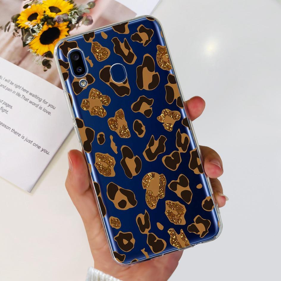 For Samsung Galaxy A20 Case A205 SM-A205F Silicone Cover Cute Astronaut Soft Phone Cases For Samsung A20e A202F A30 A305F Bumper