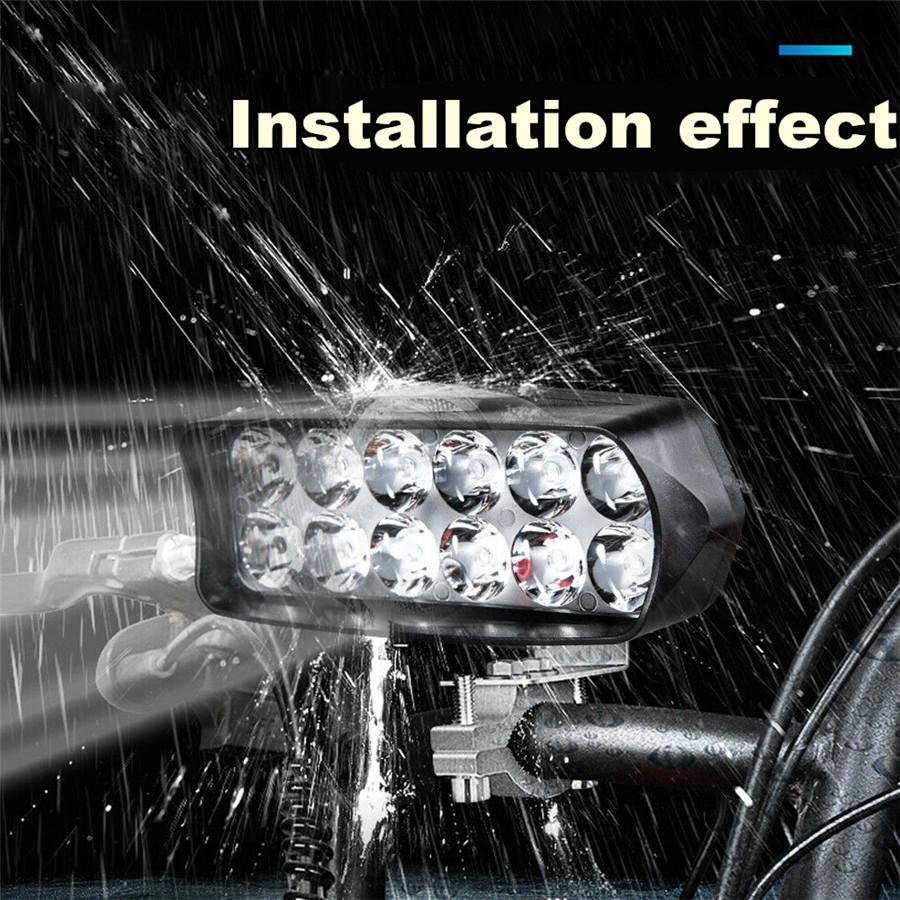 1Pair 36W 3600Lm Led Work Light Drl Headlight Driving Lamp Car Truck With Switch