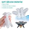 2pcs Dragonfly Bee 3D Dragonfly Shape Mould Insect Series Epoxy Resin Mold  DIY Craft