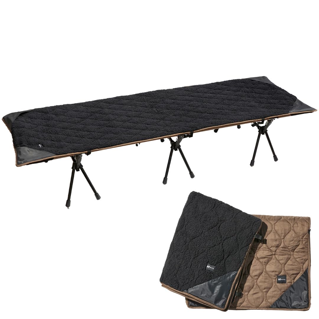 

WAQ Reversible Cot Blanket, Reversible Cot Blanket, Cot Cover, Washable, Water-Repellent, Perfect for Winter Camping and Outdoor Activities