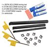 10pcs Steel Boring Bar Lathe Turning Tool Holder With CCMT0602 Carbide Inserts Wrench Set CNC Slotting Turning Tools