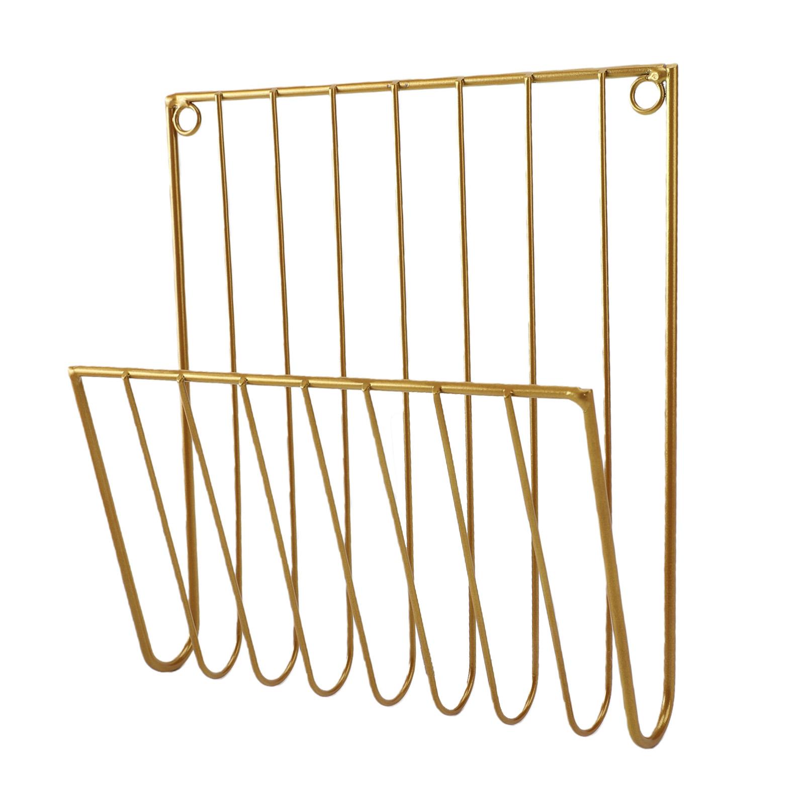 2 pièces Classeur mural   Gain de place en fer Support mural pour courrier Racks pour   Salon