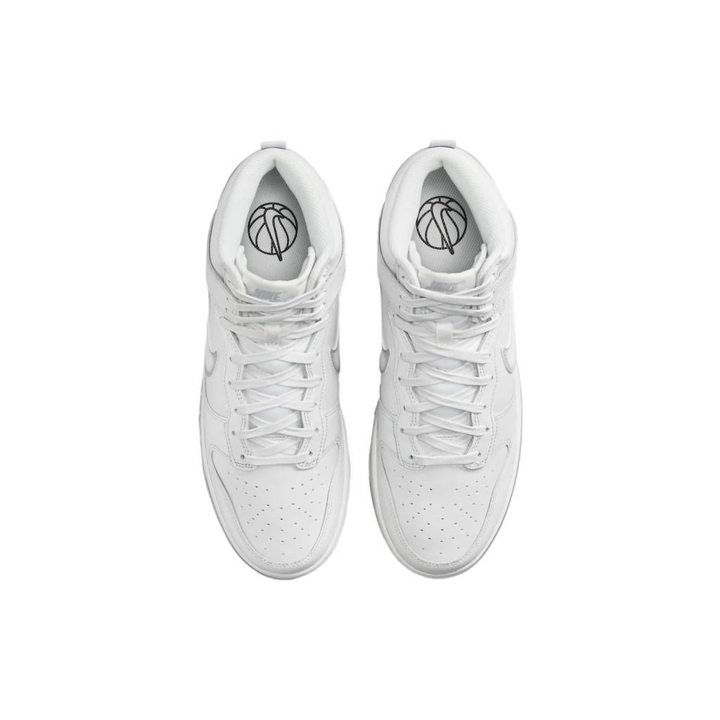 Nike Dunk High Airbrush Swoosh - White Men Sneakers Summit-White Wolf-Grey Photon-Dust FD6922-100