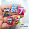 Wholesale Resin Snacks Charms for Jewelry Making Diy Earring Bracelet Pendant Accessories Findings Phone Making Bulk