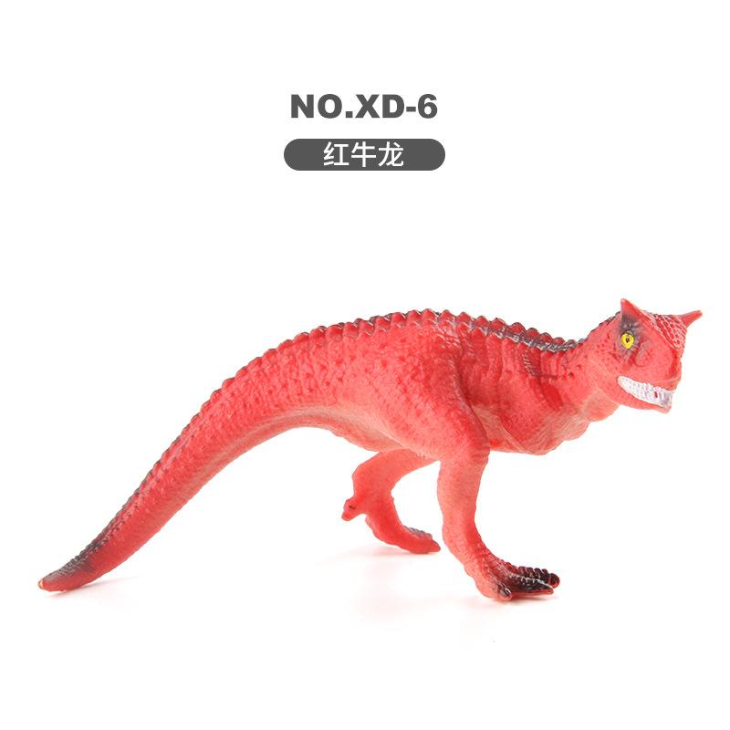 Children'S Simulated Dinosaur Jurassic Animal Ornament Mini Dinosaur Model Various Stegosaurus Triceratops Ornament Toys