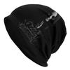 Winter Warm Women Unisex Knitted Hats Unisex Adult Hazbin Hotels Logo Skullies Beanies Caps Anime Comedy America Bonnet Hats