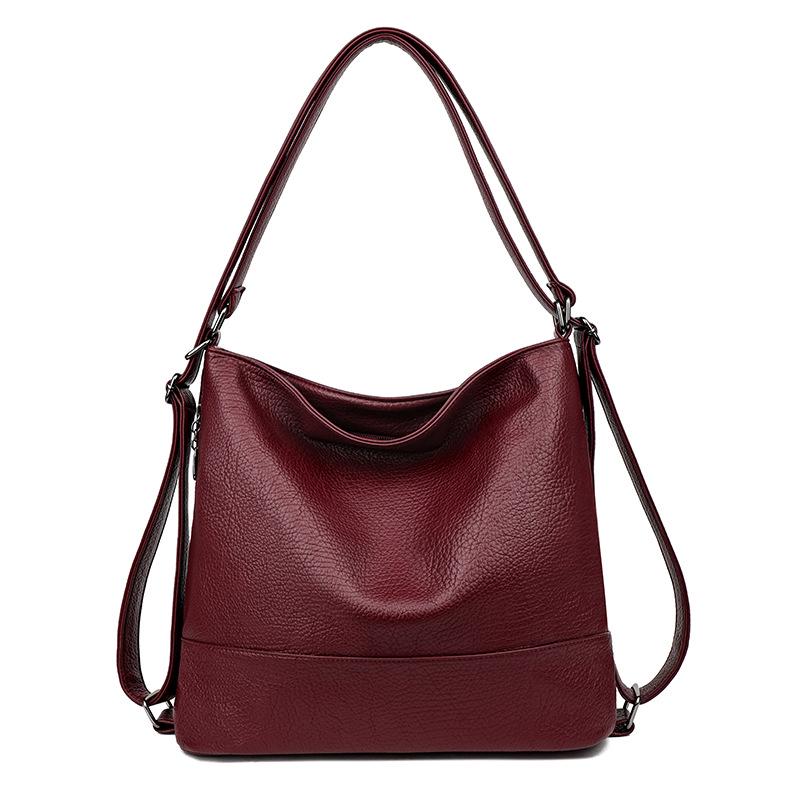 Women's 2025 Versatile High-End Tote Backpack: Large Capacity, Multifunctional, for Commuting & Outdoors
