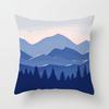 Ins Homewares Dusk Trees Sofa Car Pillow Cover Office Cushion Cover