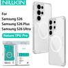 NILLKIN For Samsung Galaxy S26 Ultra Plus Case Nature TPU Pro Magnetic Transparent Soft Silicon Cover Clear Case