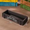 Retro Garden Plant Pot Vintage Wooden Storage Box For Sundries Stationery Pen Box Succulents Flower Pots Balcony Home Decoration