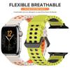 Silicone Strap for Apple Watch Ultra 3 49mm Band Breathable Bracelet for iWatch Series 11 10 42 46mm 9 8 7 6 SE 45mm 44mm Strap
