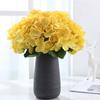 Artificial Hydrangea Flower Bouquet with 5 Heads Realistic Silk Floral Arrangement for Home Decoration Wedding Centerpiece or Craft Projects