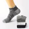 5 Pack Low-Cut Compression Socks with Breathable Arch Support for Running and Casual Wear