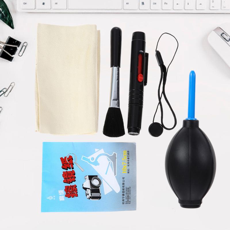 Lens Cleaning Kit 7 In 1 Camera Cleaner Kit Professional Air Blower Cloth Pen Tissue for Canon Nikon Sony DSLR