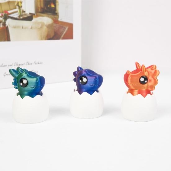 Dinosaur Egg Fidget Clicker, 3D Printed Cute Dinosaur Clicker, Keyboard Fidget Toy, Stress Relief Toy for Office Desk Students