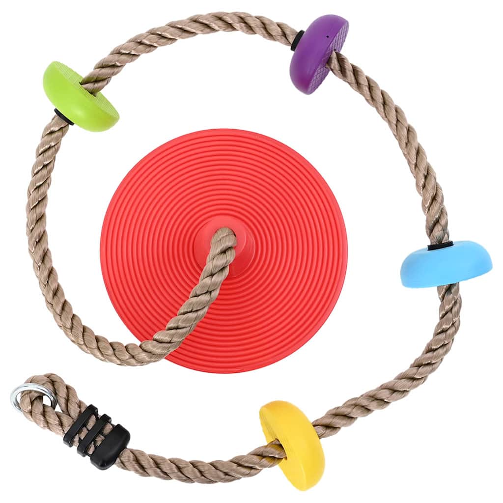 Multi Colored Climbing Rope 30 x 30 x 200 cm Plastic