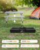 Sportneer Aluminum Folding Camping Adjustable with Storage Perfect for Cherry Blossom and the Silver Table, Compact, Height, Roll-Up Table,