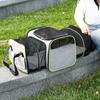 Cat Bags Can Be Folded To Expand The Pet Bag. Portable Car Pet Handbag Breathable Dog Bag.