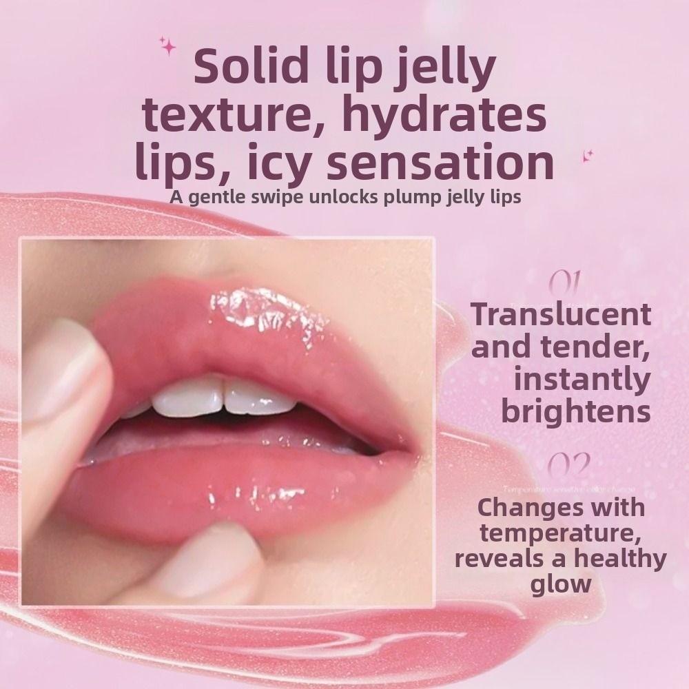 Gifts Color-Changing Glass Lipstick Long-lasting Moisturizing Solid Lip Balm Lip Care Cosmetics