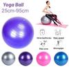 Träning Anti-Burst Träningsyogaboll Fitness Pilates Formning Sport Balans