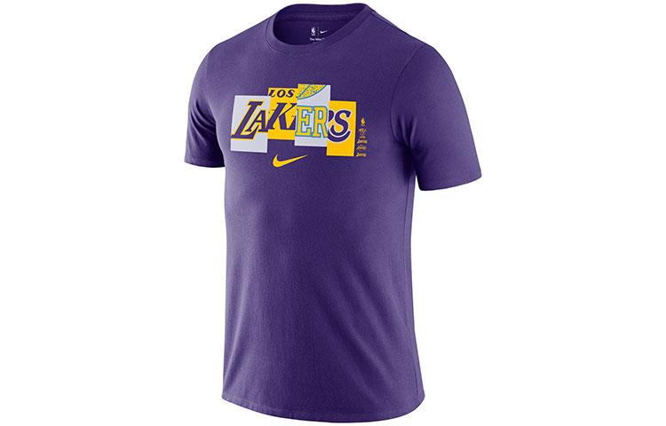 

Nike T Shirts Men s Purple Crew Neck Moderate Straight Fit DA7479-547 XL