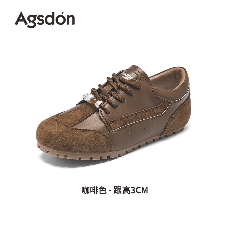 

White Dexun shoes, new autumn thick-soled retro soft-soled Forrest Gump sneakers 40