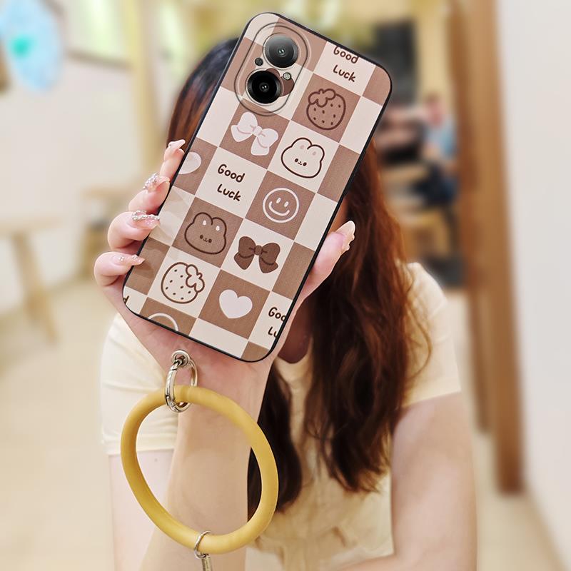 Cute Dirt-resistant Phone Case For Realme C67 4G Anti-knock Soft Case Heat Dissipation Youth Creative Back Cover Funny