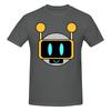 Sprunki Happy Mr Fun Bot Robot Head Not Easy To Deform Tshirtartistic Style Dark Color Schemes Short Sleeve