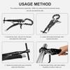 Carbon Steel Chain Pipe Cutter Chain Lock-Grip Pipe Cutting Tool  Automotive Exhaust