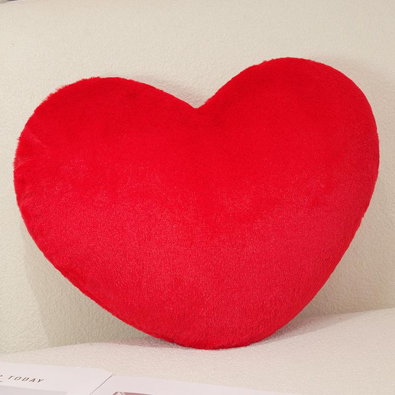 10/36CM Simulation Heart Shaped Plush Throw Pillow Soft Sofa Cushion Stuffed Plushie Toys Cute Small Pendant Valentine's Gifts