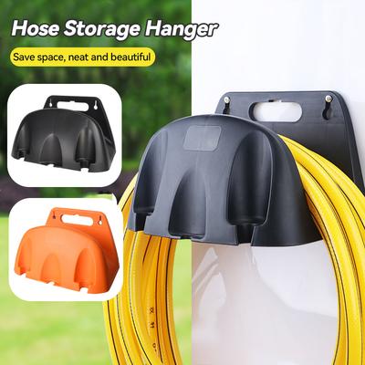 Plastic Car Washing Hose Reels Wall Mounted Hose Pipe Hanger Rack Tap Watering Hose Organizer Winding Frame Storage Holder Pipe