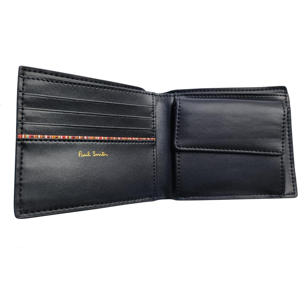 [coconi] Bifold Geldbörse, Intarsienarbeit, Heller Streifen, Hasen-Design, Bifold Geldbörse mit Münzfach, Herren und Damen, Geschenk, Praktisch, Hasenmünze