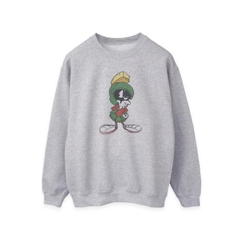 Looney Tunes Womens/Ladies Marvin The Martian Pose Heather Sweatshirt