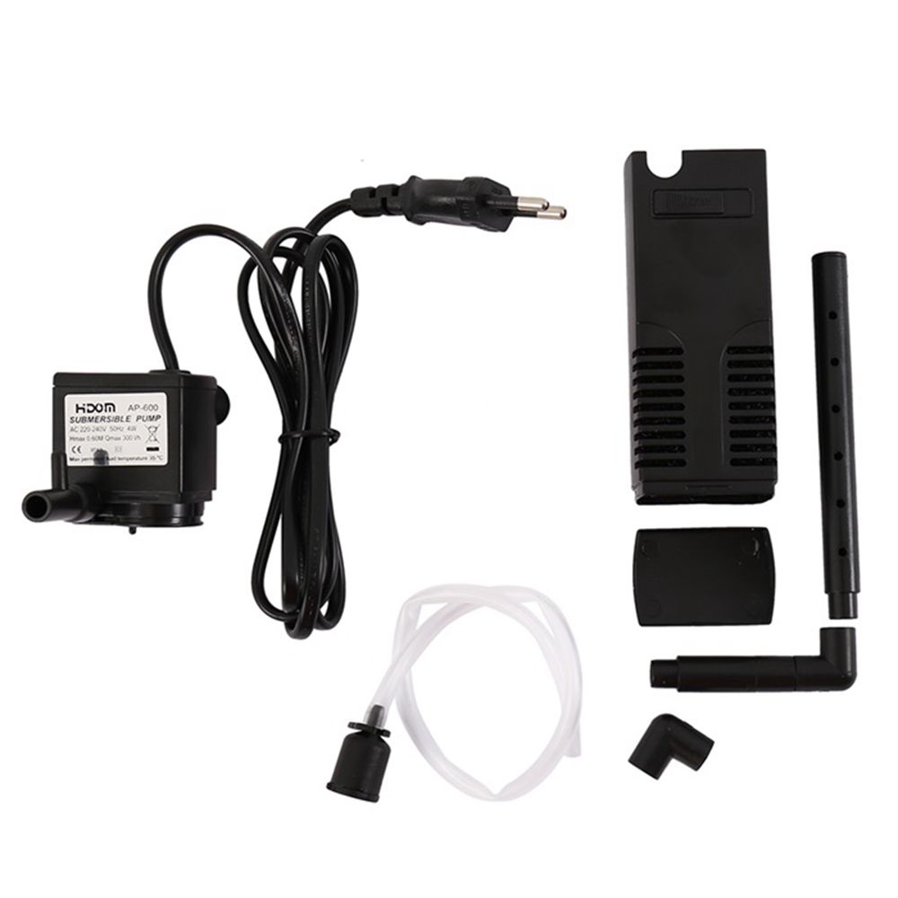 Water Purifier Submersible Pump Mini Aquarium Filter Air Pump Oxygen Internal Pump Fish Tank Filter