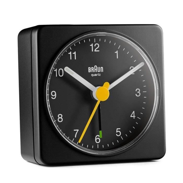 Réveil De Voyage - BRAUN - BC02 - Silencieux - Quartz - Alarme Crescendo