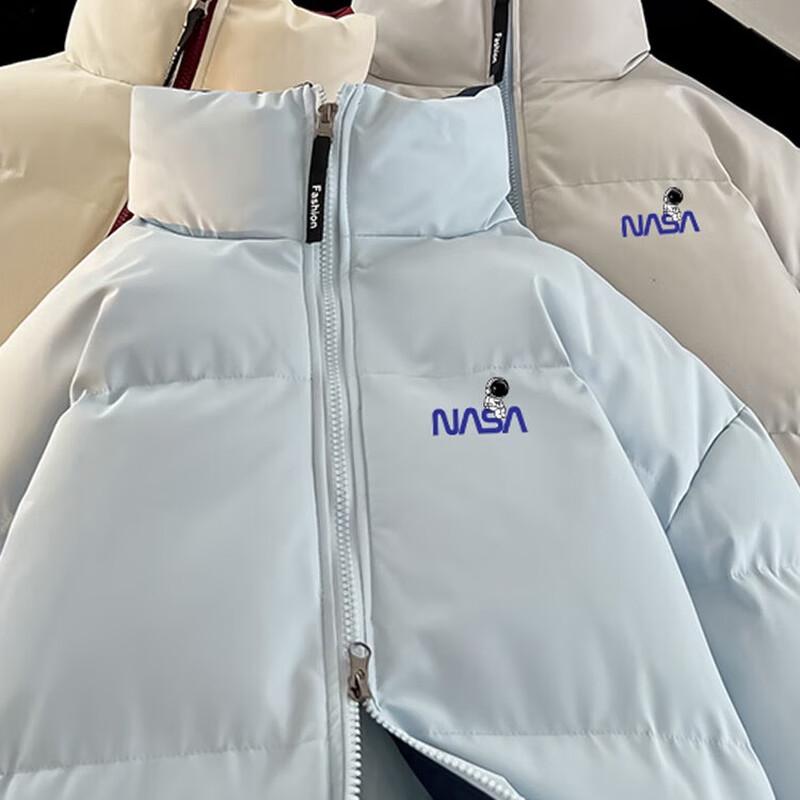 NASA MARVEL Trendige wattierte Winterjacke mit Stehkragen