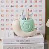 Snail-Shaped Pen Holder Multi-Functional Desk Organizer Pencil Storage Desktop Stationery Container Makeup Brush Holder