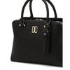 Daks Black Leather Tote Bag Dd Logo Dcba6e750bk