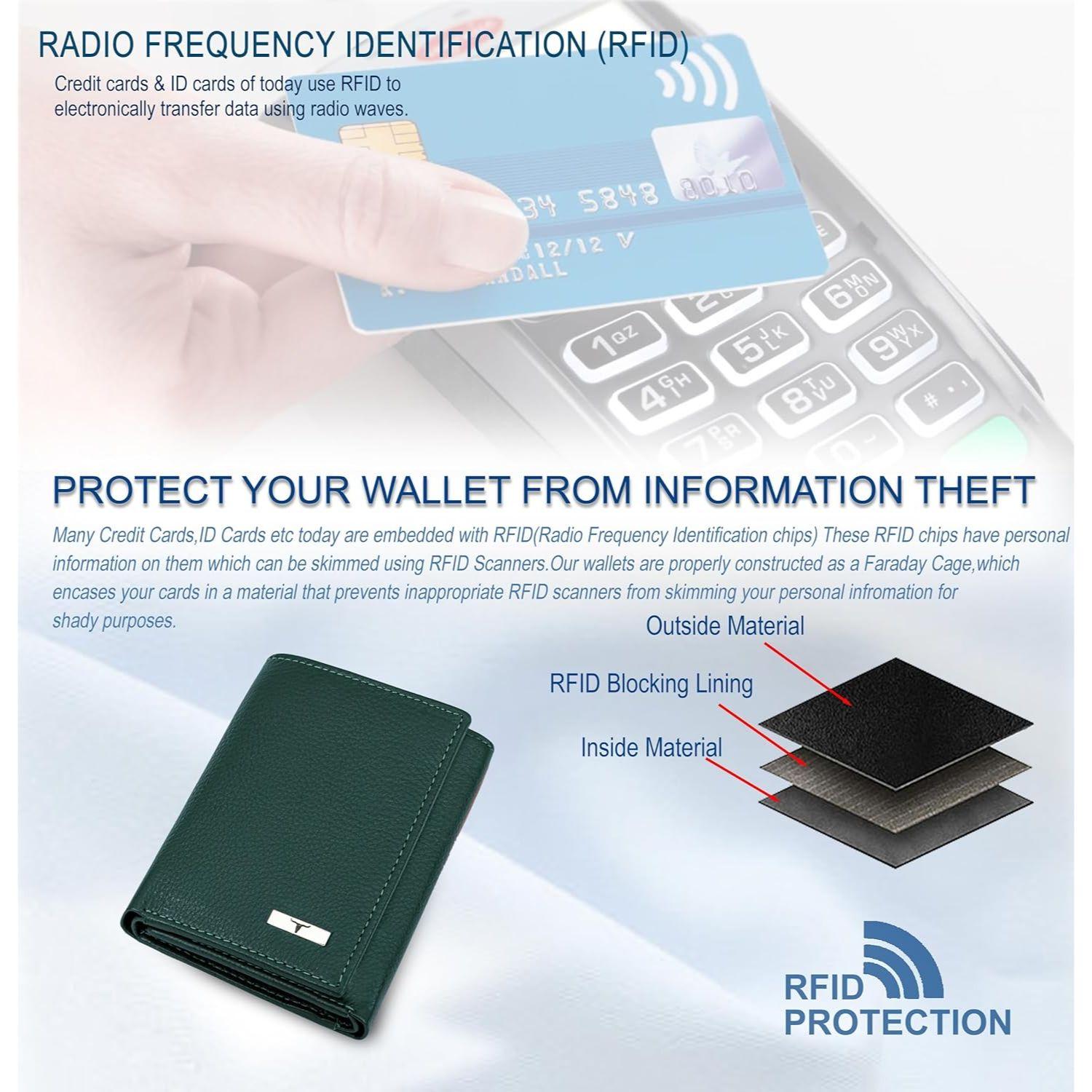 Мужской кожаный кошелек Travis Green — фото 5