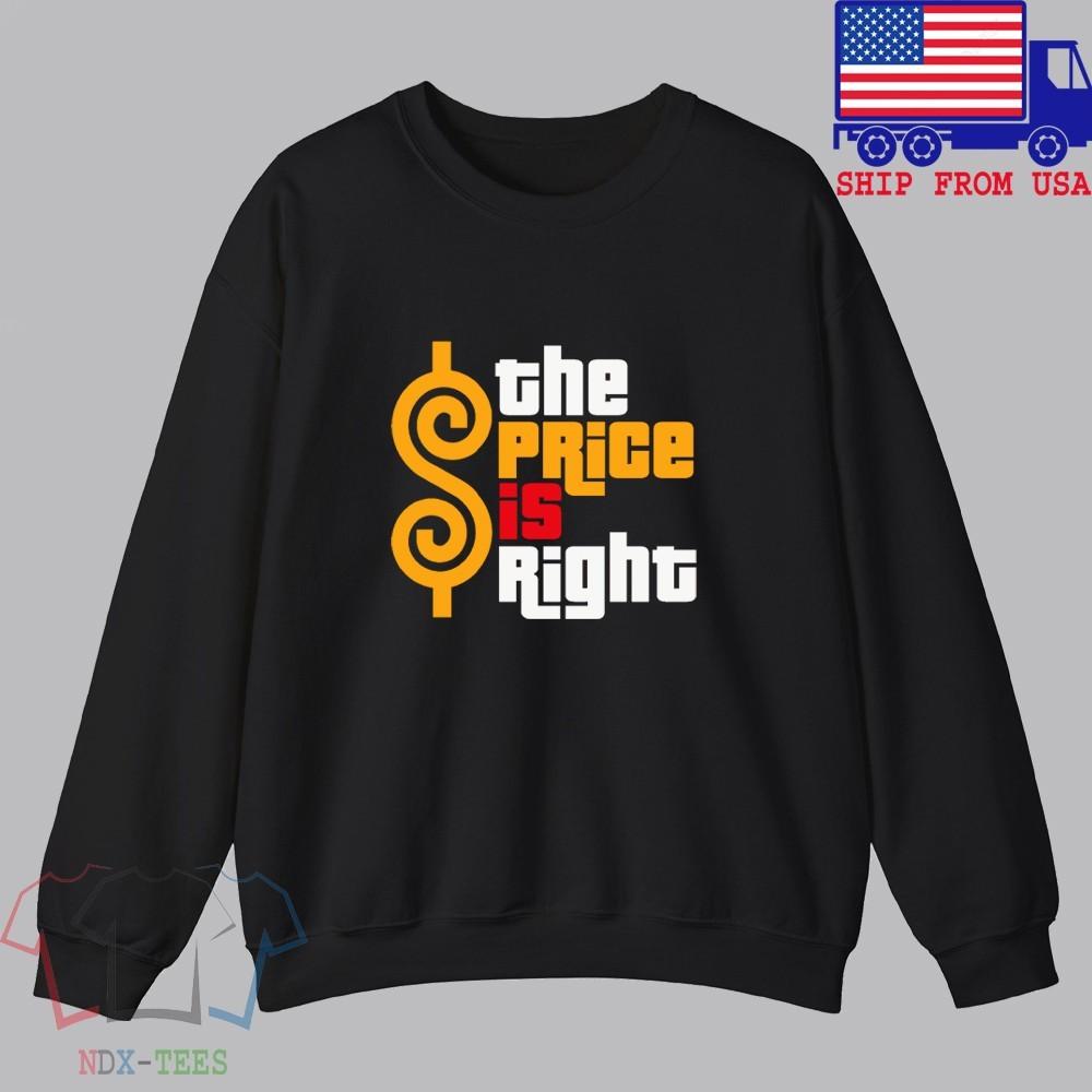 

The Price is Right Men#039;s Black Size S to 3XL Unisex T-Shirt XXL
