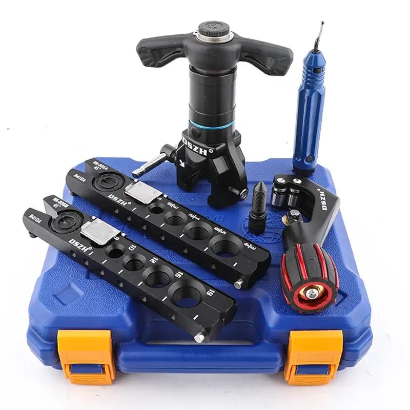 

Ручная электрическая дрель Двухцелевой расширитель Инструмент DSZH WK-806N-L Расширитель Медной Трубы Расширитель Раструба Инструмент для Холодильного Оборудования