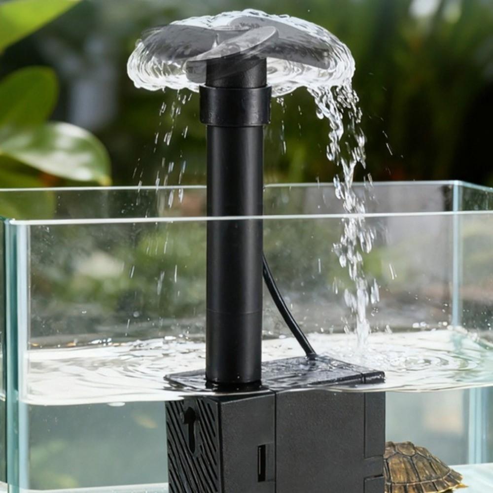 Rotary Spray Fish Tank Aerator Low-Water-Level Submersible Pump Turtle Tank Wave Pump Fish Tank