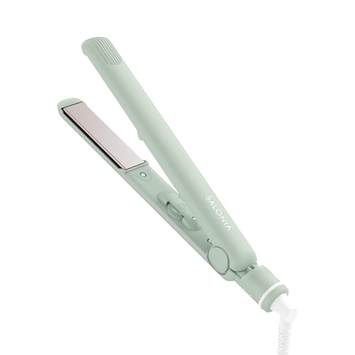 [2026 Spring/Summer Limited Edition Color] SALONIA SALONIA Hair Straightener, 24mm, International Compatible, Negative Ion Coating Plate, SAL25122MG,